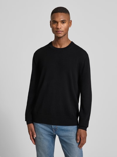 CK Calvin Klein Strickpullover aus reinem Kaschmir Black 4
