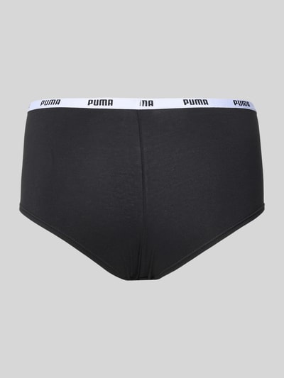 PUMA Slip mit Label-Detail im 6er-Pack Black 3