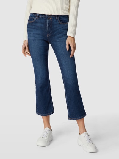 Esprit Bootcut Jeans mit Label-Details Dunkelblau 4