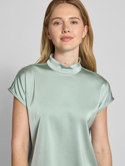Jake*s Collection Regular fit blouseshirt met opstaande kraag Lagune - 3