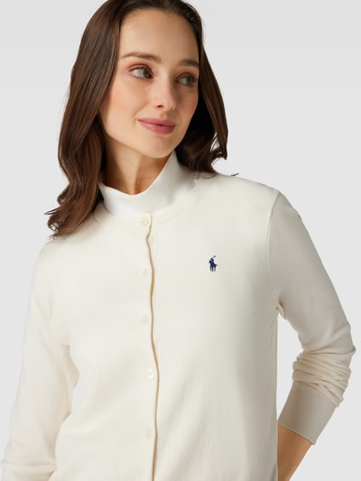 Polo Ralph Lauren Cardigan met labelstitching Offwhite - 3