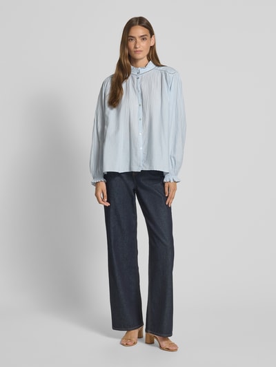 Bash Bluse mit Stehkragen Modell 'TABBIE' Hellblau 1