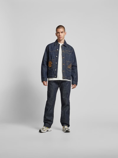 Billionaire Boys Club Jeansjacke mit Eingrifftaschen Jeansblau 1