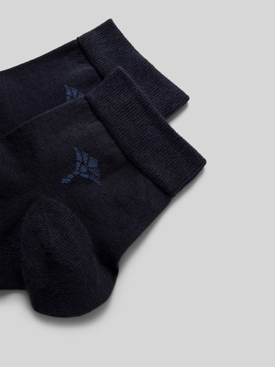 JOOP! Collection Socken mit Label-Stitching Marine 2