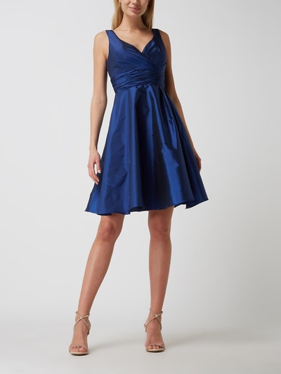 Luxuar Sukienka koktajlowa z tafty  Niebieski 1