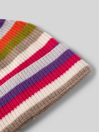 Christian Berg Woman Beanie van puur kasjmier Fuchsia - 2