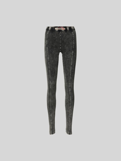 Diesel Leggings mit elastischem Bund Black 2