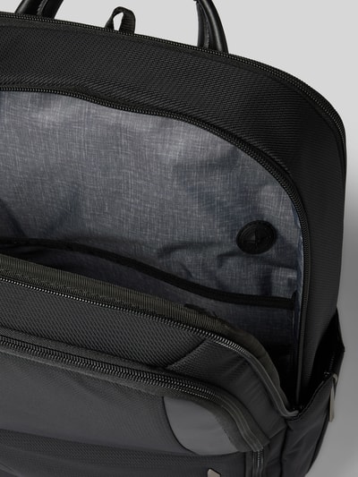 SAMSONITE Plecak z detalem z logo Czarny 4