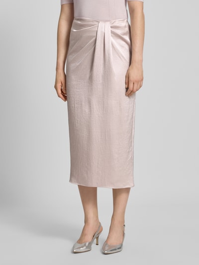 Marc Cain Midirock mit Raffungen Kitt 4