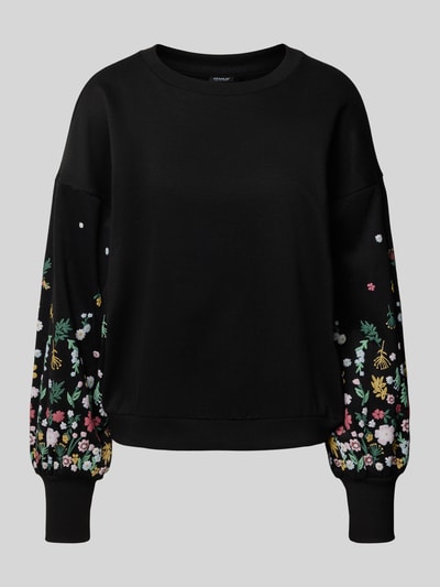Only Regular Fit Sweatshirt aus Baumwoll-Mix Modell 'BROOKE' Black 2