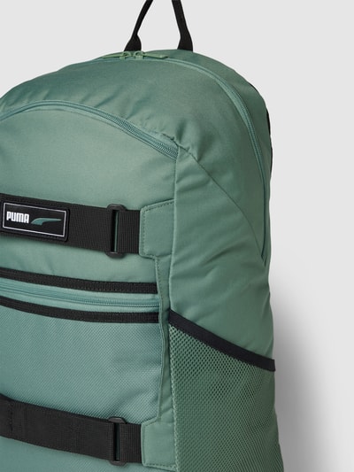 Puma Rucksack mit Label-Details Modell 'Deck' Schilf 3