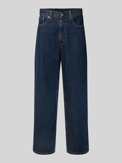 Levi's® Baggy fit jeans met contrastnaden, model 'CRUSADER' Donkerblauw - 2