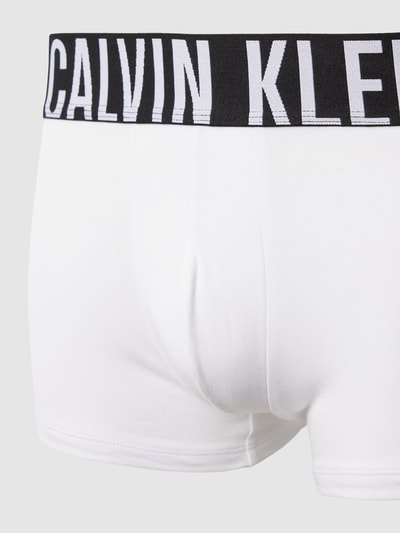 Calvin Klein Underwear Trunks mit Label-Bund im 3er-Pack Hellgrau 2