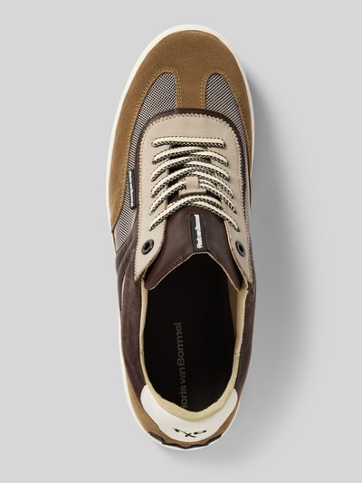 Floris Van Bommel Sneaker mit Label-Details Modell 'De Kupster' Mittelbraun 3