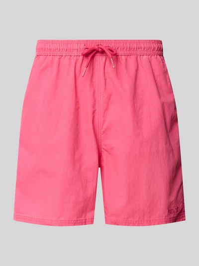 REVIEW Badehose mit elastischem Bund Pink 1