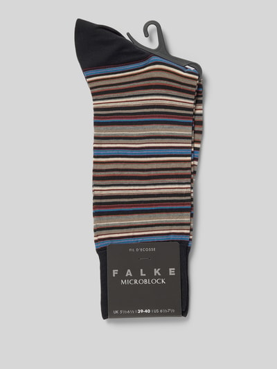 Falke Socken mit Label-Print Black 3