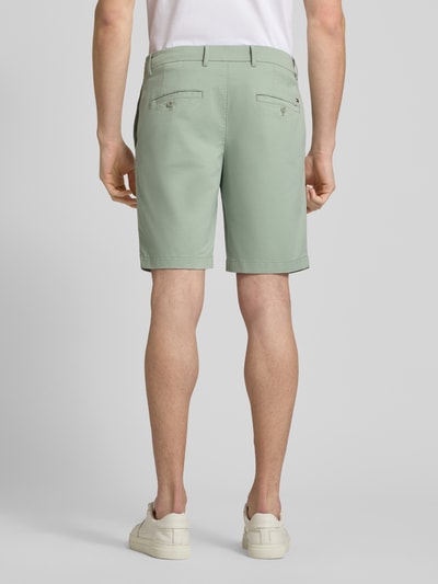 Tommy Hilfiger regular fit bermuda’s van katoenmix Mintgroen - 5