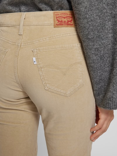 Levi's® 300 Straight Fit Jeans aus reiner Baumwolle Beige 3