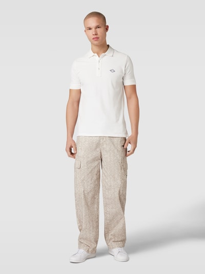 Replay Poloshirt in effen design Offwhite - 1