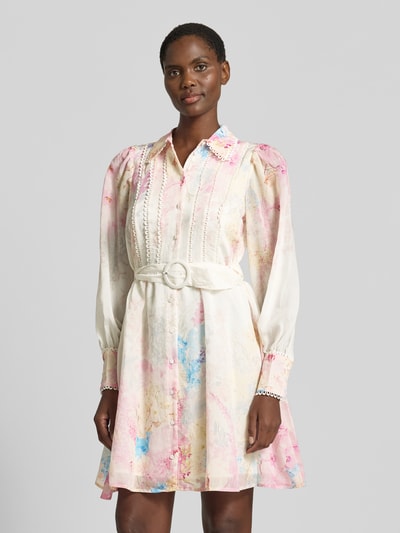 YAS Minikleid aus Lyocell-Mix Modell 'Florence' Rose 4