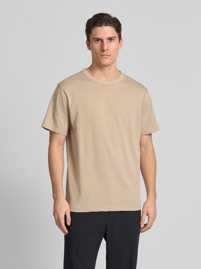 ANNARR T-Shirt mit Rundhalsausschnitt Modell 'ANRRO' Beige 4