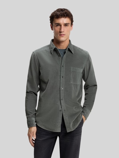 BOSS Orange Regular Fit Freizeithemd aus reiner Baumwolle Modell 'Relegant' Khaki 4