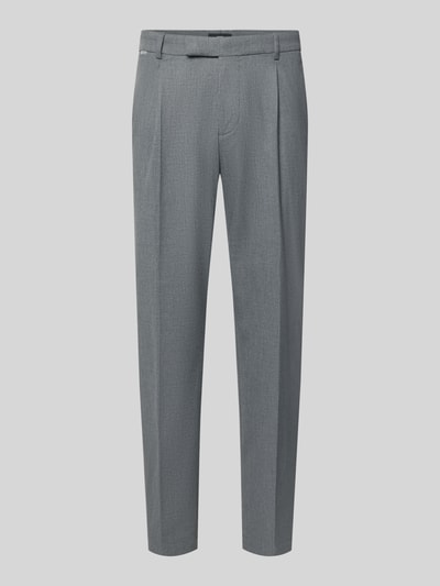 CINQUE Low Waist Business-Hose mit Bundfalten Silber 2