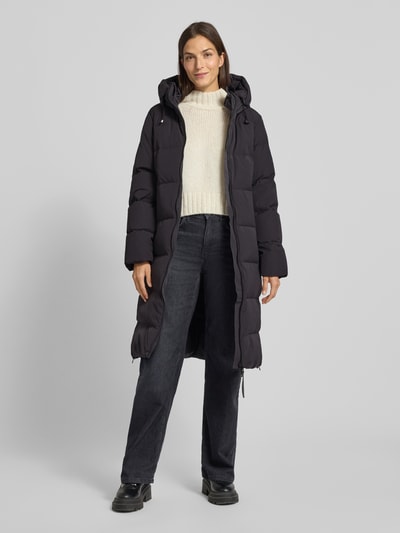 IQ Studio Daunenmantel mit 5000 Wassersäule und Zweiwege-Reißverschluss Black 1