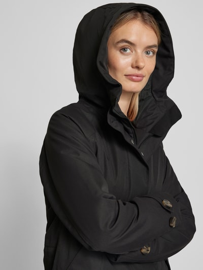 Didriksons Parka z kieszeniami z patką model ‘LUNA’ Czarny 3