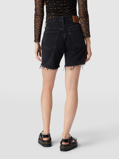 Levi's® Jeansshorts mit Fransen Black 5