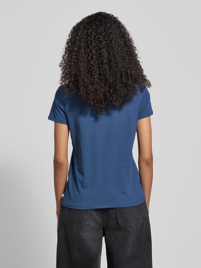 Tom Tailor Denim regular fit T-shirt van puur katoen Blauw gemêleerd - 5