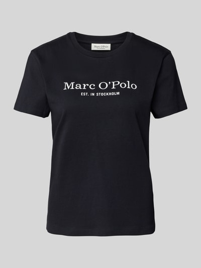 Marc O'Polo Comfort Fit T-Shirt aus reiner Baumwolle Marine 2