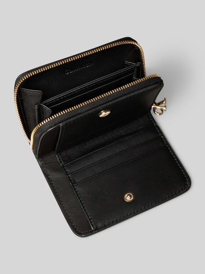 CK Calvin Klein Portemonnaie aus echtem Leder Black 3