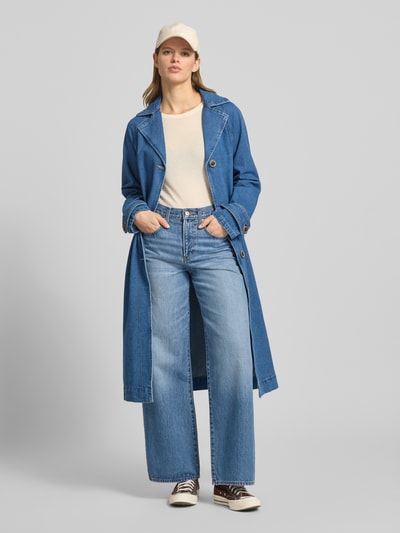 ONLY Loose fit Trenchcoat van Denim Model 'MALOU' Jeansblauw - 1