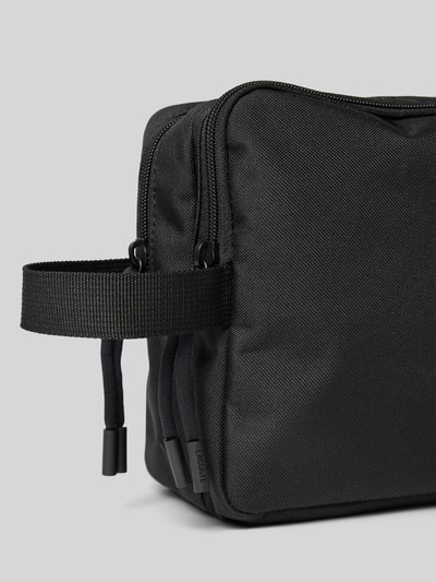 Lacoste Toilettas met 2 ritsvakken Zwart - 3