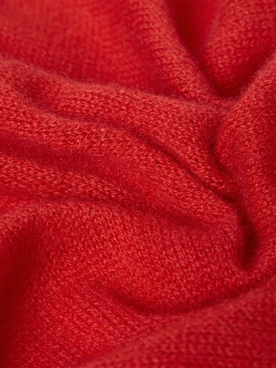 Christian Berg Woman Kaschmirschal in Strick-Optik Rot 2