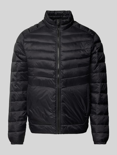 Jack & Jones Gewatteerd jack met opstaande kraag, model 'ESPRINT' Zwart - 2