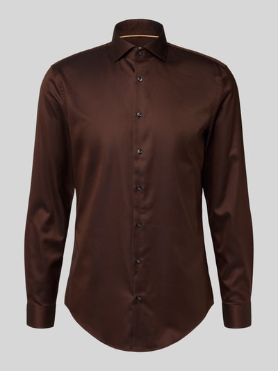 Jake*s Slim Fit Businesshemd aus Baumwolle mit Haifischkragen Hazel 2