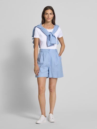 Christian Berg Woman T-shirt met geribde ronde hals Wit - 1