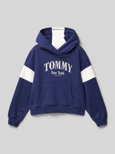 Tommy Hilfiger Teens Hoodie mit Kapuze Marine 1