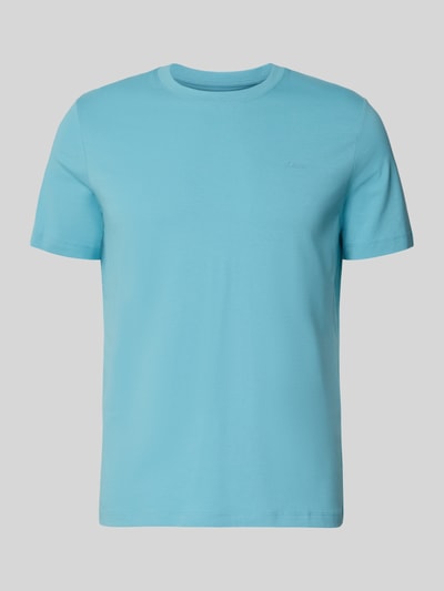 Produktfoto, Regular Fit T-Shirt aus reiner Baumwolle von s.Oliver RED LABEL, jednolity kolor, krój regular fit, okrągły dekolt, krótki rękaw, jersey