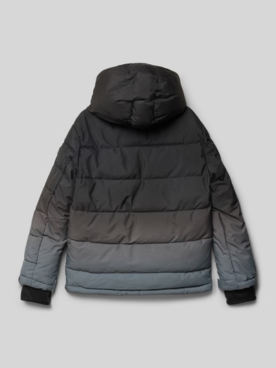 Killtec Regular fit gewatteerd jack met logo-applicatie Grafiet - 3