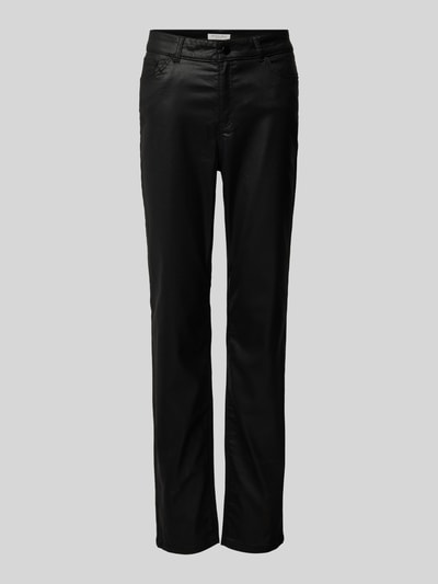 Christian Berg Woman Slim Fit Hose im 5-Pocket-Design Black 2