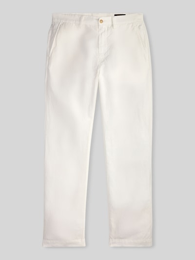 Polo Ralph Lauren Chino aus Leinen-Baumwoll-Mix Weiss 2