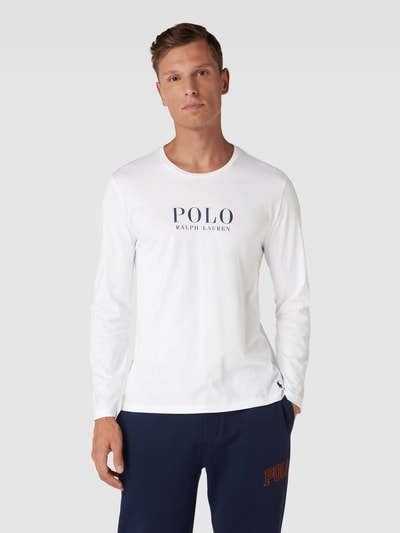 Polo Ralph Lauren Underwear Bluzka z długim rękawem z dekoltem okrągłym Biały 4