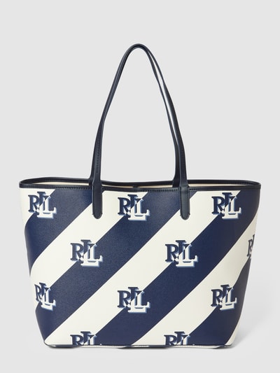 Lauren Ralph Lauren Shopper mit Streifenmuster Marine 2