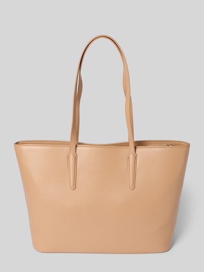 VALENTINO BAGS Shopper mit Label-Detail Modell 'SPECIAL MARTU' Beige 3