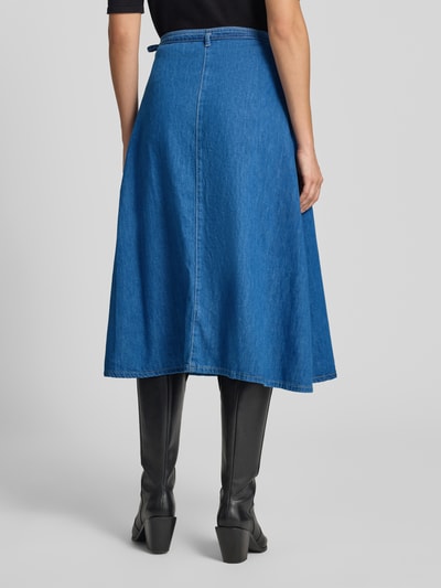 s.Oliver RED LABEL Ausgestellter Midi-Rock Marine 5