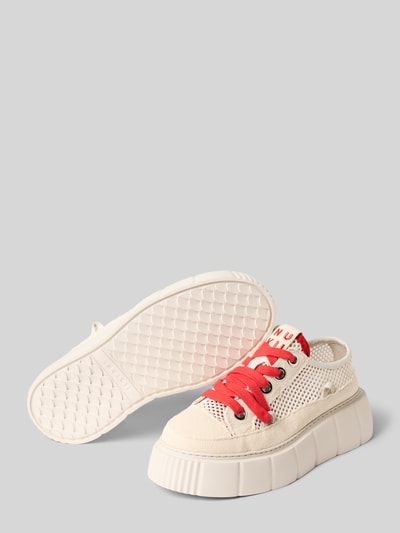 INUIKII Sneaker mit Plateau Modell 'Matilda' Offwhite 4