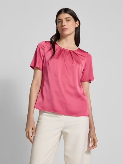 Christian Berg Woman Selection Blusenshirt mit Rundhalsausschnitt Pink 4